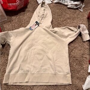 Beige Hoodie
